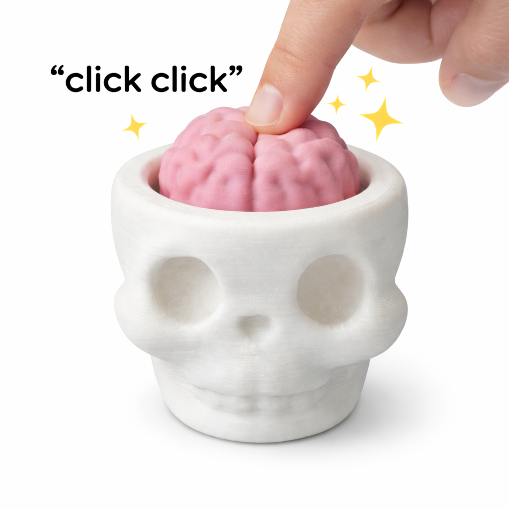 Skeleton Brain Clicker