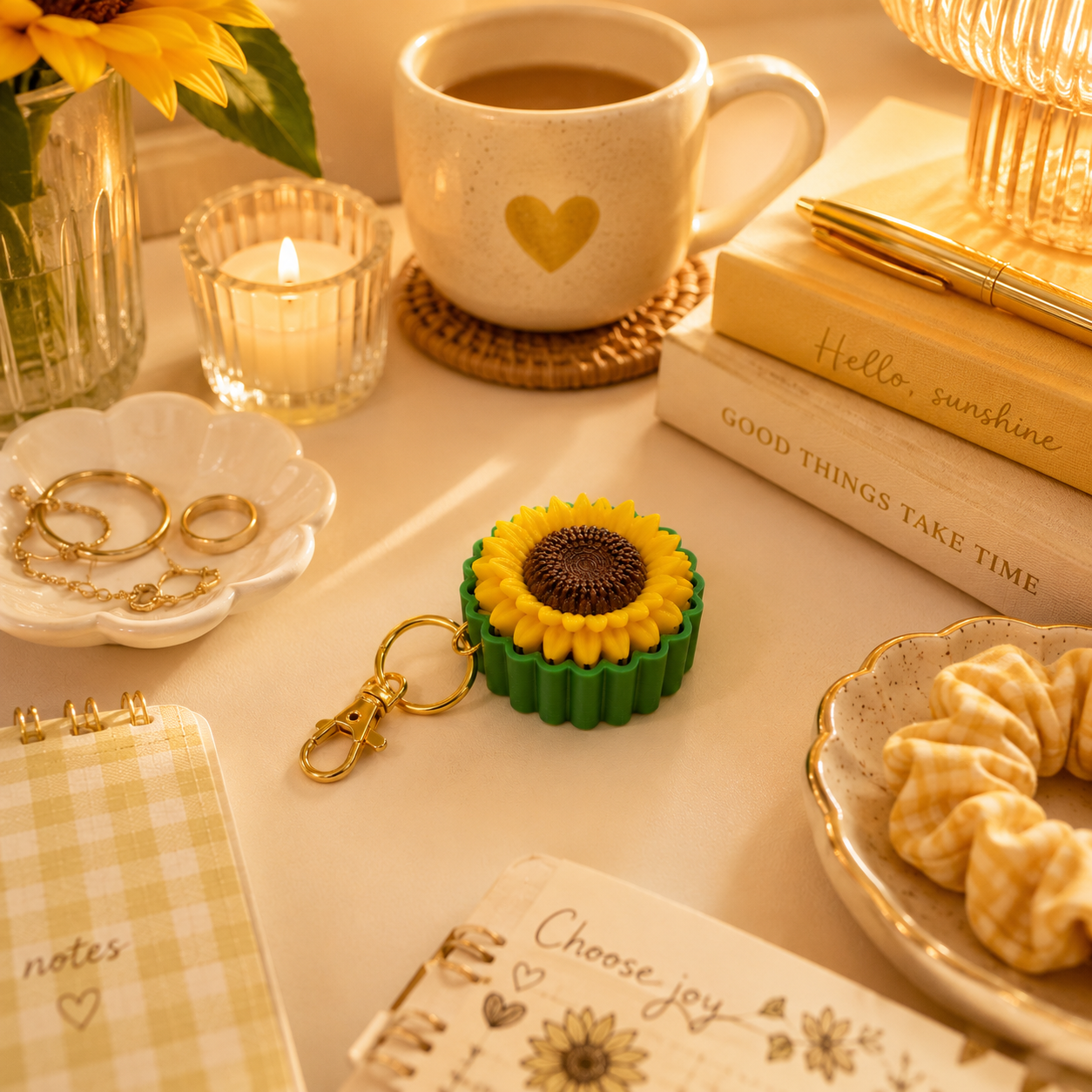 Sunflower Fidget Clicker