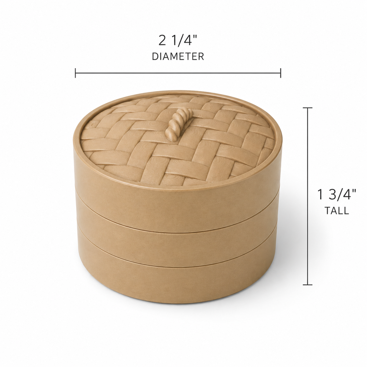 Triple Dumpling Basket