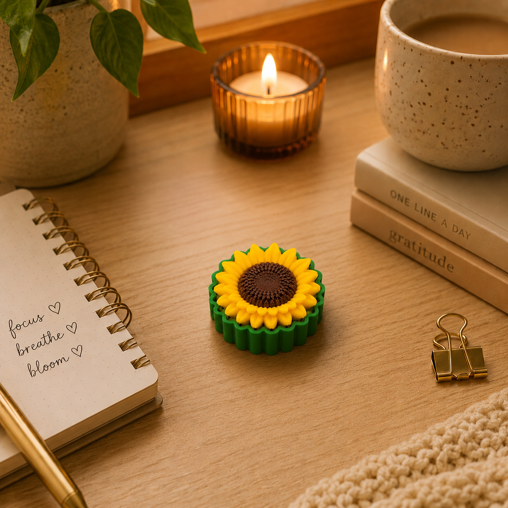 Sunflower Fidget Clicker