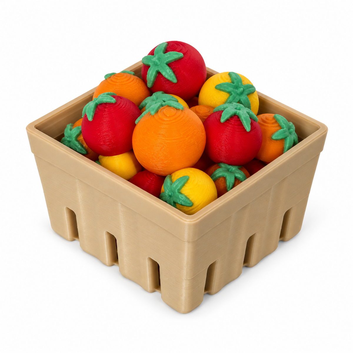 Mixed Tomatoes harvest basket clicker