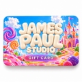 James Paul Studio gift card: the candy castle